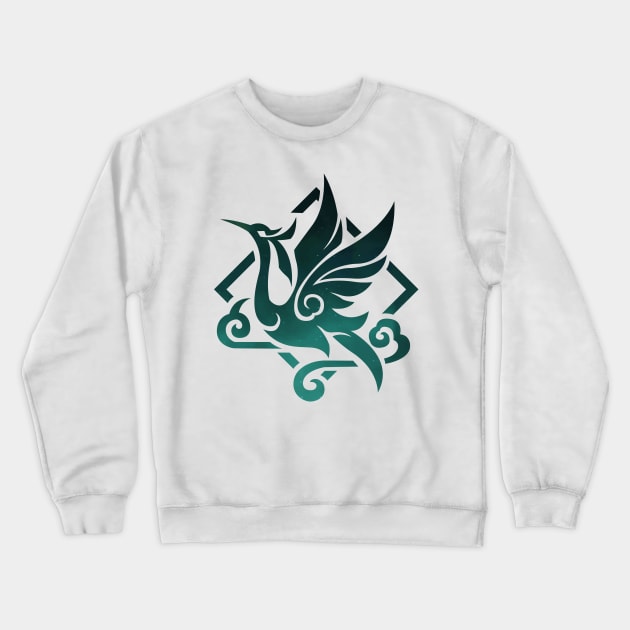 Genshin Impact Xianyun Emblem - Constellation Crewneck Sweatshirt by GachaSlave